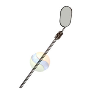 EliteLight Pro <b>Makeup</b> <b>Mirror</b> – Custom Designer Lash Extension Tool GlowPro Oval <b>LED</b> <b>Mirror</b> – Stainless Steel Pocket Beauty Essen - Product Image 6