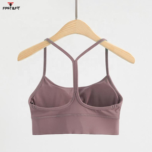 2026 Collection Plus Size Strapless Yoga Sports <b>Bra</b> with Front Logo Four-Way <b>Stretch</b> Breathable Lightweight for Women - Product Image 2
