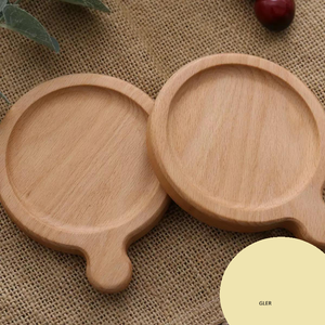 <b>Mats</b> & Pads Wood Coaster High Quality Table decoration <b>Desktop</b> Coffee Table Wood Glass Coaster - Product Image 6