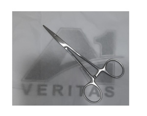 Pinces artériales Halstead-Mosquitoo A-1 VERITAS droites et courbées 12cm/14cm en acier inoxydable réutilisables, instruments ISO et CE - Product Image 6