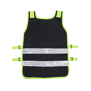 Safety <b>Vest</b> With Zipper And <b>Utility</b> Pockets Premium Quality Waistcoat Lightweight Comfortable Fit Security To Wear Safety <b>Vest</b> - Product Image 2