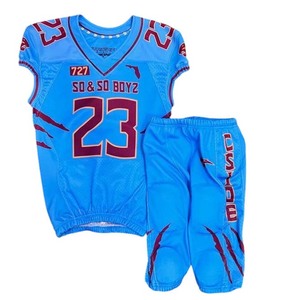 Customized Club Team American Football Uniforms Tackle Twill Flag Uniform American Football wear Set 7v7 Uniform Packages - Product Image 5