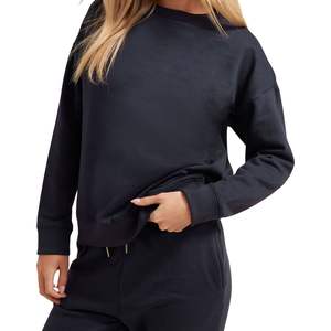 Conjunto Deportivo Informal de Dos Piezas para Invierno, Unisex, Talla Grande, Sudadera y Pantalones Deportivos, Logotipo Personalizado OEM al por Mayor - Product Image 2