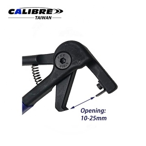 Alicates para quitar pesas de ruedas de acero Cr-Mo TAIWAN CALIBRE con cinta adhesiva, 150 mm de longitud, apertura de 10-25 mm, 1 año de garantía - Product Image 3