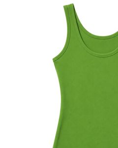 Manufacturer Custom Grass Green Tank Top With <b>Red</b> Shorts Women Summer Casual Two Piece Set Sleeveless Lounge Wear Outfit Set - Product Image 3