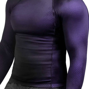 Servicios OEM, Camiseta de Compresión Personalizada de Manga Larga, Transpirable, de Secado Rápido y Alta Calidad para Entrenamiento de MMA, BJJ y Boxeo, Marca Fortleo - Product Image 5
