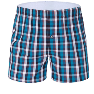 Shorts de boxer en maille douce pour hommes, respirants et confortables, avec taille élastique, pour le quotidien, la détente et le sommeil - Product Image 3