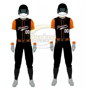 Service OEM d'uniformes de baseball, prix de gros, stock disponible, ensemble short et maillot de baseball pour hommes, logo personnalisé, couleurs personnalisées - Product Image 4