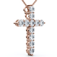 Collier en or 14 carats avec diamant taille cœur de 1,25 carat, 18 pouces, 1 pouce de hauteur, cultivé en laboratoire, vintage, unisexe