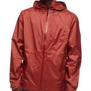 Men's <b>Red</b> <b>Hooded</b> Windproof <b>Jacket</b> Zipper Front Casual Outdoor Autumn outdoor travel <b>jacket</b> Zipper front warm <b>jacket</b> - Product Image 2