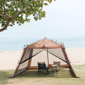 Tente de camping compacte et pliable conçue pour les kits de survie, les catastrophes, les voyages et les besoins de sécurité en plein air - Product Image 4