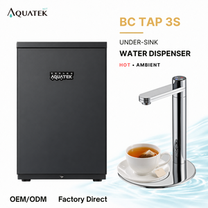 เครื่องทำน้ำร้อน-เย็นใต้ซิงค์ AQUATEK BC TAP 3S รุ่นพรีเมียม ทนทาน ผลิตจากสแตนเลส กำลังไฟ 750 วัตต์ สำหรับใช้ในครัวเรือน - Product Image 1