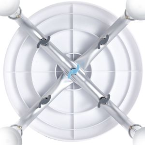 Chaise de douche pivotante à 360 degrés légère, réglable en hauteur, antidérapante, siège de baignoire, tabouret de douche, banc de douche - Product Image 6