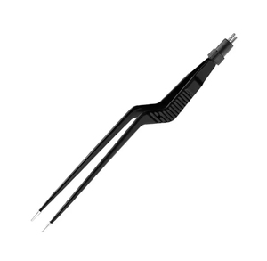Pinzas Bipolares Manuales de Acero Inoxidable con Punta Recta y Serrada, Instrumentos Quirúrgicos Ópticos de Alta Calidad con Certificación CE - Product Image 2