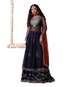 Salwar Kameez pour femme, design élégant brodé, viscose de qualité supérieure, séchage rapide, évacuation de l'humidité, sans plis, pour les fêtes et le soleil - Product Image 1