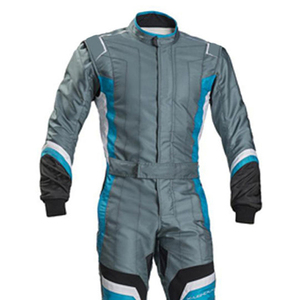 Combinaisons de karting pour garçons, dernier design, couleur noire, en Cardura, de haute qualité, fabriquées au Pakistan, combinaison de karting à vendre - Product Image 6