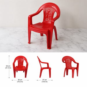 Silla Mecedora Plegable de Plástico Ecológico Moderna POGO BEBY para Bebés y Niños - Uso en Comedor, Sala de Estar y Dormitorio - Product Image 2