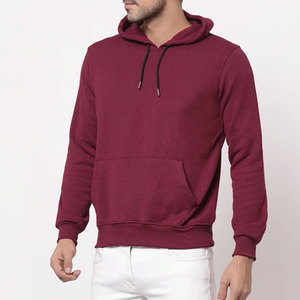 Sweat-shirt à capuche épais vintage surdimensionné 100 % coton bleu pour homme, style hip-hop, course à pied, hiver, extérieur, avec cordon de serrage 3D - Product Image 5