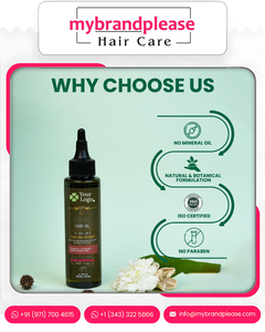 Aceite Capilar Herbal de Eclipta Alba y Bhringraj |   Aceite Fortalecedor del Cabello para Salón y Cuidado Personal al por Mayor - Product Image 5