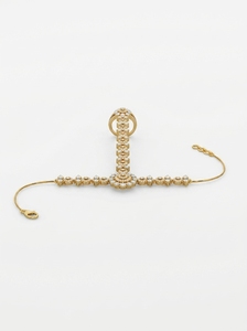 Pulsera de tenis de acero inoxidable chapada en oro rosa con diamantes, engaste de bisel en forma de corona, joyería vintage unisex para boda, certificada por IGI - Product Image 2