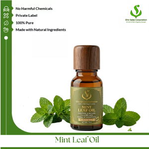 Mint Oil for Beauty Care Manufacturing Personal Care Products and Industrial Marketplace Supply Applications Worldwide - Product Image 1