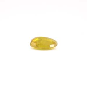 Yellow Sapphire 5.4 Carat Oval Cut Loose Gemstone for Fine Jewelry - Product Image 3