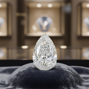 Diamant en forme de poire cultivé en laboratoire certifié IGI, 10 carats, qualité VVS2, diamant non monté pour bijoux - Product Image 3