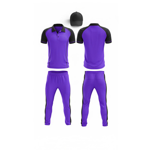 High Quality Performance Sublimated <b>Cricket</b> Uniform | Men Women Youth <b>Cricket</b> Wears Polo Shirt and Trouser Full Team Outfit - Product Image 3
