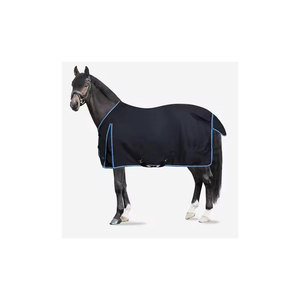 ผ้าคลุมม้าไนลอนขอบสีน้ำเงิน ป้องกันได้เต็มตัว - Product Image 1
