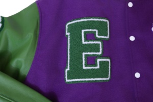2025 Wholesale Customised Unisex Wool <b>Varsity</b> <b>Jacket</b> College Embroidery Streetwear School Letterman Winter <b>Jackets</b> - Product Image 4