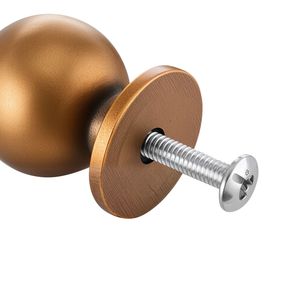 Set di 12 Maniglie per Mobili in Lega di Zinco, Pomelli Solidi da 0,98 Pollici per Cassetti e Ante di Cucina e Armadi - Product Image 6