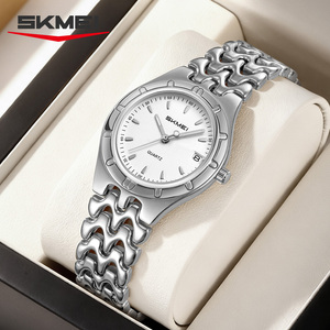 Montre de luxe pour femme, vente chaude, logo personnalisé OEM, chaîne en acier inoxydable de haute qualité, étanche, prix de gros abordable pour l'export. - Product Image 4