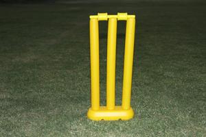 Kids' Outdoor Sports Equipment-Full <b>Plastic</b> Beach <b>Cricket</b> <b>Set</b> Bat Stumps Ball 1.5 Feet Height 500gm Weight Field Instructions - Product Image 5
