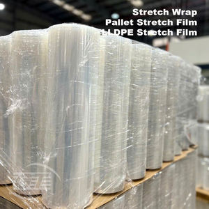 Rouleau de film étirable PE souple et résistant à l'humidité de 50 cm de large pour l'emballage de matériaux de type moulé, du fabricant - Product Image 5