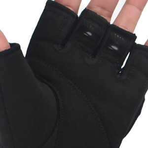 Custom Half-finger Gym Fitness Gloves <b>Foam</b> <b>Padding</b> Bodybuilding Training Palm Protection Cross-fit Weightlifting Unisex workout - Product Image 2