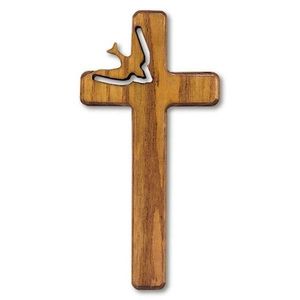 Cruz de Madera para Adoración Religiosa y Oración, Artesanía en Madera Hecha a Mano, Cajas, Letreros de Pared - Product Image 6