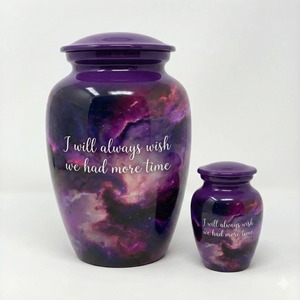 Urna Funeraria para Cenizas con Frase Personalizada - Urnas Conmemorativas Personalizadas (10 Pulgadas, 3 Pulgadas) - Product Image 3