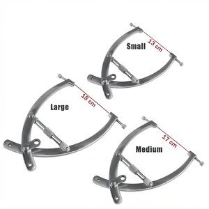 Pinces de traction crânienne Gardner Wells en forme de U, en acier inoxydable de qualité médicale, instrument chirurgical orthopédique manuel, Classe I STR-006 - Product Image 3