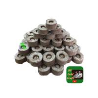 Briques de fibres de coco naturelles de 11 lb, substrat organique pour semis, culture hors-sol, écologique, agricole