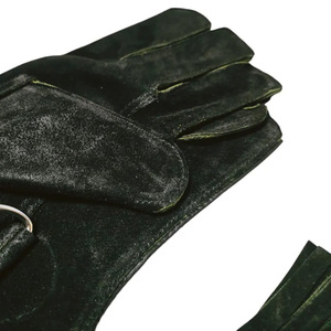 Falconry Leather Handling <b>Gloves</b> Thick Cowhide Protective Bird Training Durable <b>Long</b> Sleeve Outdoor Safety <b>Gloves</b> - Product Image 5