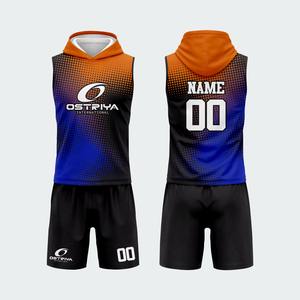 Camisetas de Compresión sin Mangas Personalizadas 2026, Nuevo Diseño, Uniformes con Estampado de Bandera, Uniformes de Sublimación sin Mangas para Juegos de Liga 7v7 - Product Image 2