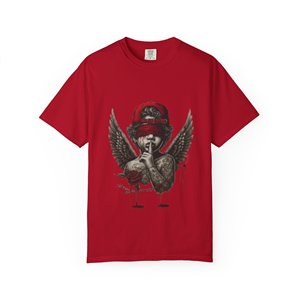 Servicio OEM, Camiseta Personalizada para Hombre con Logotipo, Estampado Gráfico Rojo, Tejido Ecológico, Secado Rápido, Transpirable, Cuello Redondo, Corte Regular - Product Image 1
