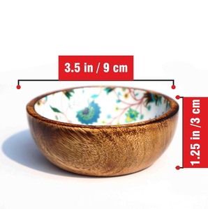 เตาเผาเครื่องหอมอินเดียทำจากไม้กระถินเทศรักษ์โลก ดีไซน์พรีเมียม พร้อมที่วางแบบปรับแต่งได้ ใช้ได้ทุกฤดู สำหรับใส่เทียน - Product Image 3