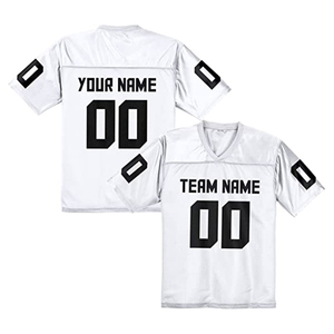 Fabricant de maillots de football personnalisés avec service d'impression par sublimation, maillot de football américain de qualité export durable - Product Image 1