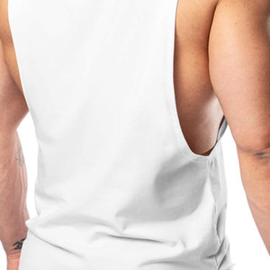 Débardeur Homme Sans Manches Tendance Motif Musculaire Broderie Dessin Animé Tricoté Coton Fibre de Bambou Style Urbain - Product Image 2