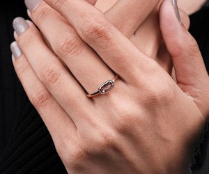 Fancy Color Lab Diamond Engagement <b>Ring</b> 14K Solid Gold Bezel Setting Lab Grown Brown Cushion Diamond Unique Hand Engraved <b>Ring</b> - Product Image 5