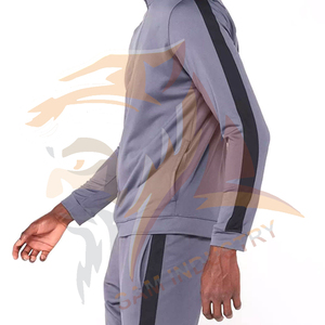 Conjunto Deportivo Casual de Invierno para Hombre, Talla Grande, Transpirable, Ligero, Elástico en Cuatro Direcciones, Resistente al Viento, Poliéster/Algodón - Product Image 6