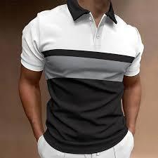 Polo pour homme Micah Corp, séchage rapide, respirant, STREET WEAR, vente en gros - Product Image 2