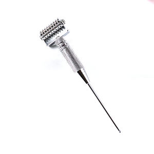 Probe titik akupunktur telinga dengan rol dan <span class=keywords><strong>Stimulator</strong></span> tubuh alat pijat refleksi wajah pena tekanan akupuntur - Product Image 3