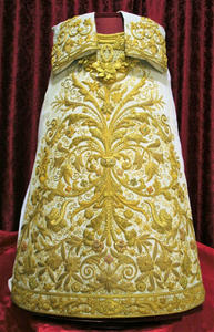 Trousseau Personnalisé 25ème Anniversaire Commémoratif Or Brodé Réversible Design Moderne Indien-Pakistanais Respirant Anti-humidité - Product Image 6